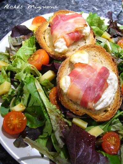 Salade, fromage