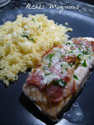 Saumon, Pancetta, Légère