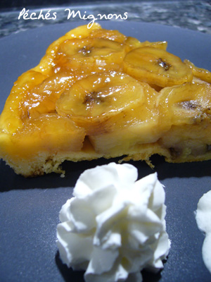 Banane, Tartes sucrées, Rapide