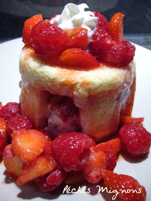 Brioche, Fraises, Framboises, Légère