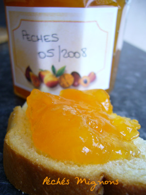 Confiture, Pêche