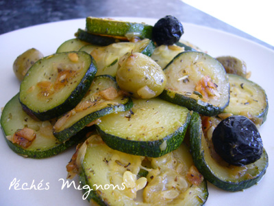 Légère, Courgettes, Herbes, Oignons, Rapide