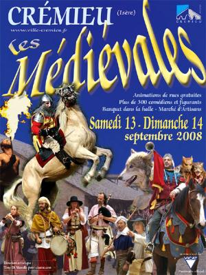 affiche les medievales 2008