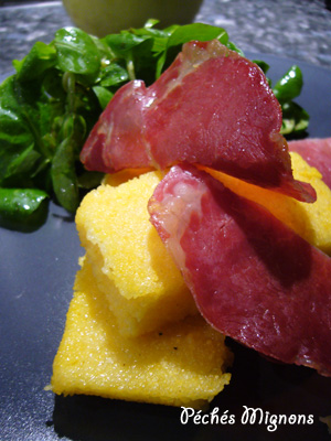 Polenta, Coppa, Parmesan, 