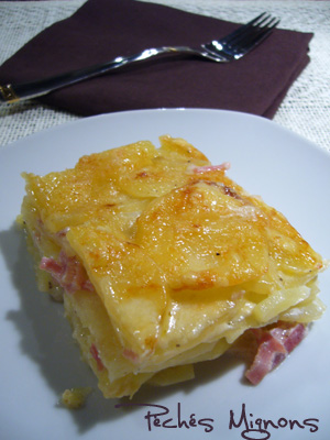 Comté, Crème, Emmental, Fromage, Jambon, Lait, Pommes de terre