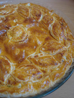 Tourte pdt épinards saumon