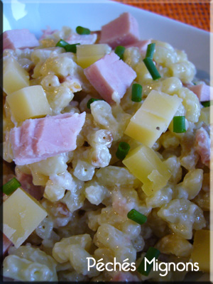 Risotto, Pâtes, Jambon, Fromage, Comté, Crème, 