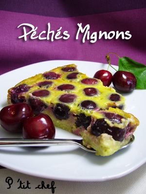 Cerises, Clafoutis, Pâte de pistache, Oeufs, Crème, Lait, Sucre, Facile, Beurre, 