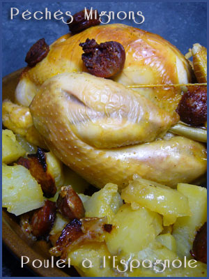 Poulet, Citron, J.Oliver, Pommes de terre, Persil, Chorizo, Ail, 