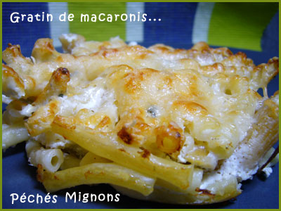 Bleu, Facile, Fromage, Parmesan, Pâtes, Rapide, Ricotta, Gratin, 