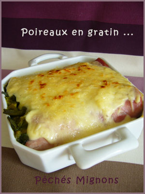 Légère, Poireaux, Jambon, Lait, Maïzena, Farine, Fromage, Facile, 