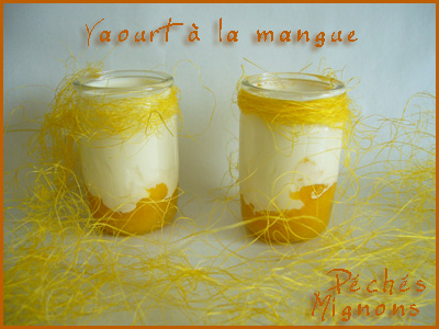 Yaourt, Yaourtière, Mangue, Lait, Facile, 