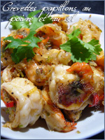 crevettes papillons au poivre et au sel
