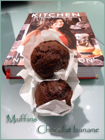 Muffins chocolat banane