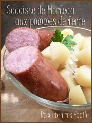 Saucisse de morteau aux pommes de terre