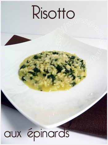 Risotto aux épinards