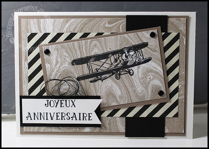 Scrap et Carte: Carte anniversaire pour homme