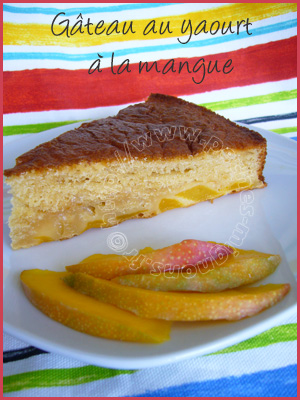 Facile, Farine, Gâteau, Mangue, Rapide, Sucre, Yaourt