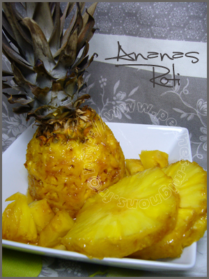 Ananas, Facile, Rapide, Sucre roux