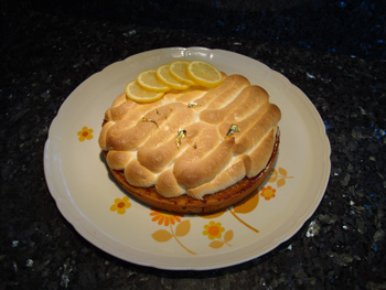 Tarte citron meringuée