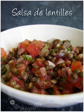 Salsa de lentilles