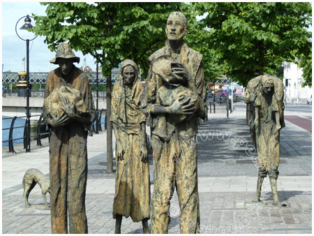 Memorial grande famine dublin