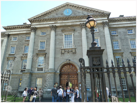 Entrée Trinity college dublin