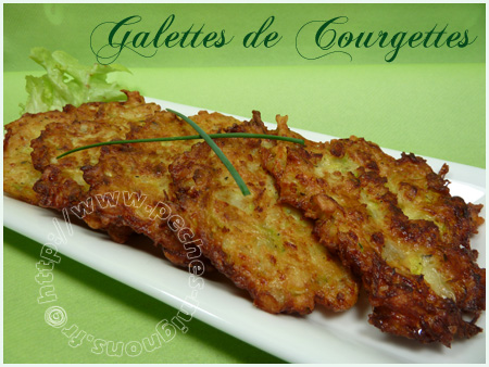 Galettes de courgettes