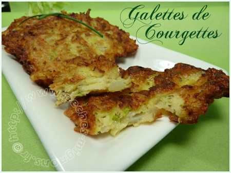 Galettes de courgettes